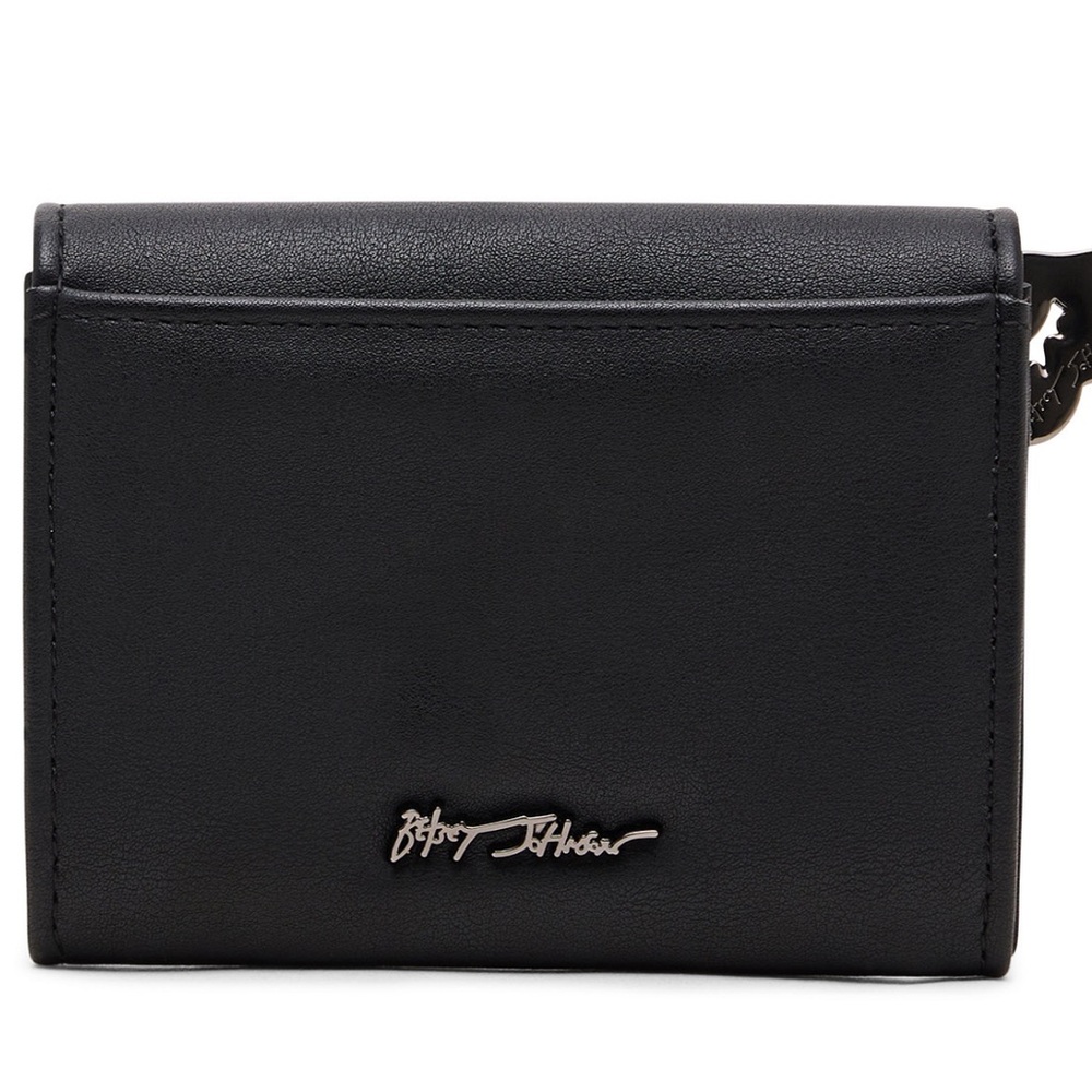 New Betsey Johnson FOREVER HOME WALLET BLACK/MULTI - Picture 3 of 10